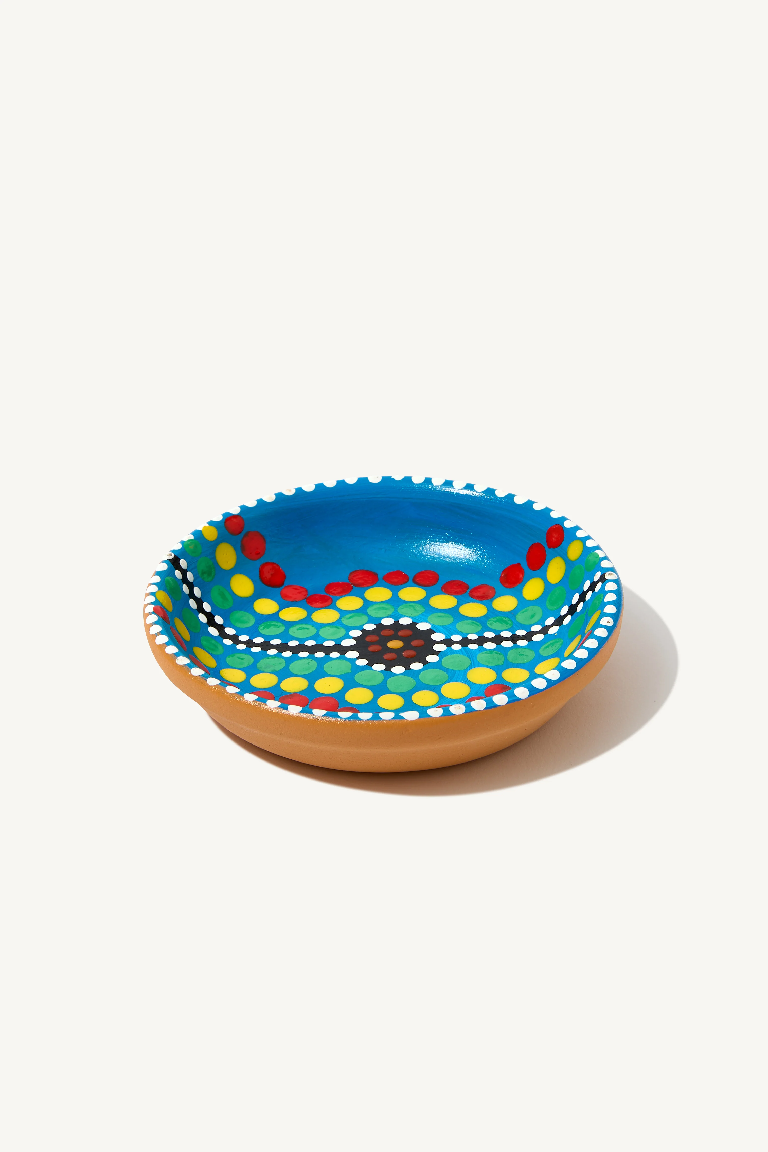 Hand Painted Dot Art Plate - small - Image 4