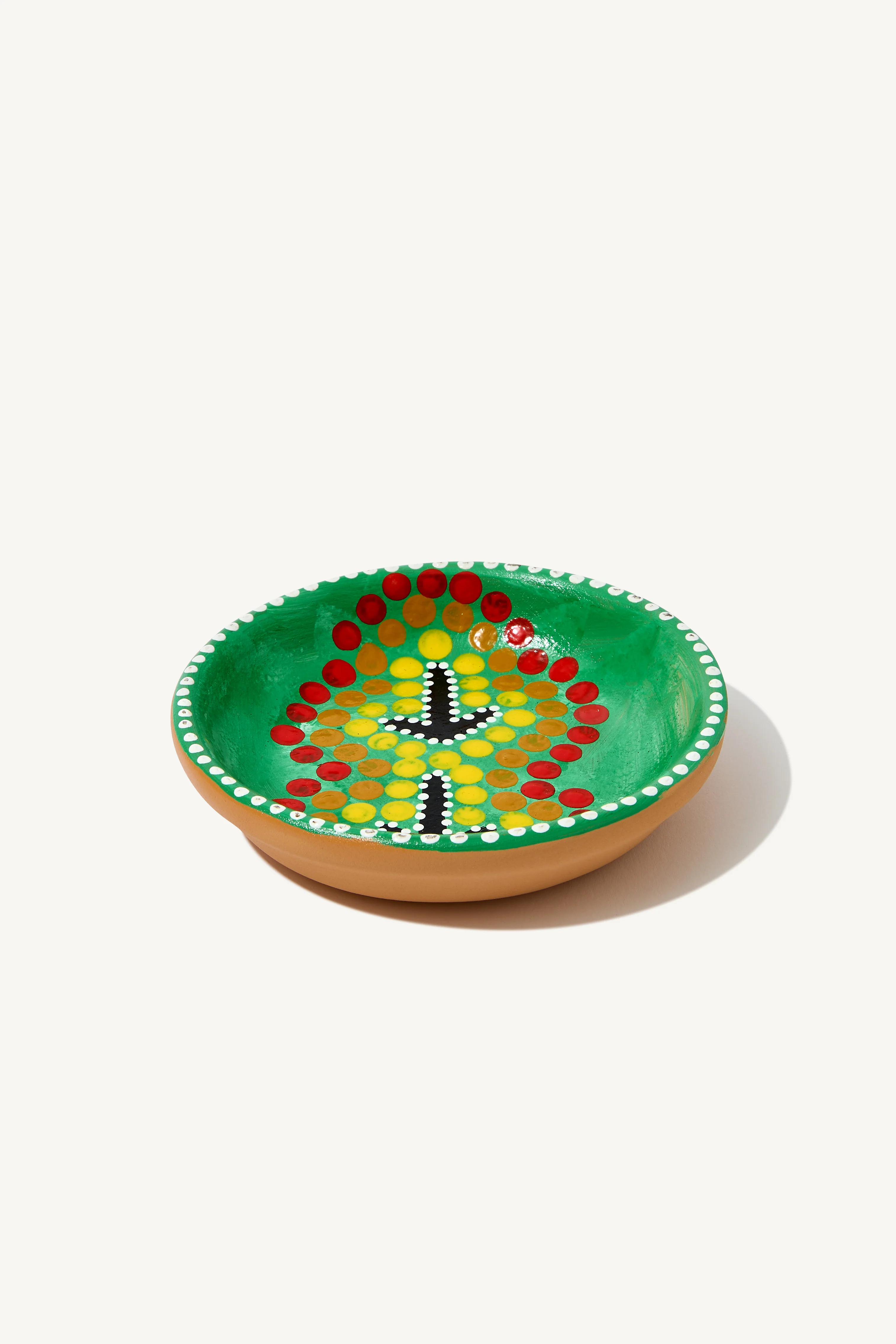 Hand Painted Dot Art Plate - small - Image 7