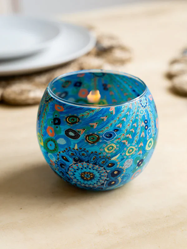 Aboriginal Girambit Tealight Candle Holder Regular price - Image 3