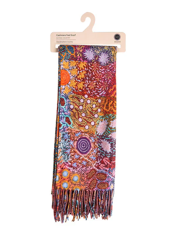Aboriginal Grandmother's Country Scarf - Image 2