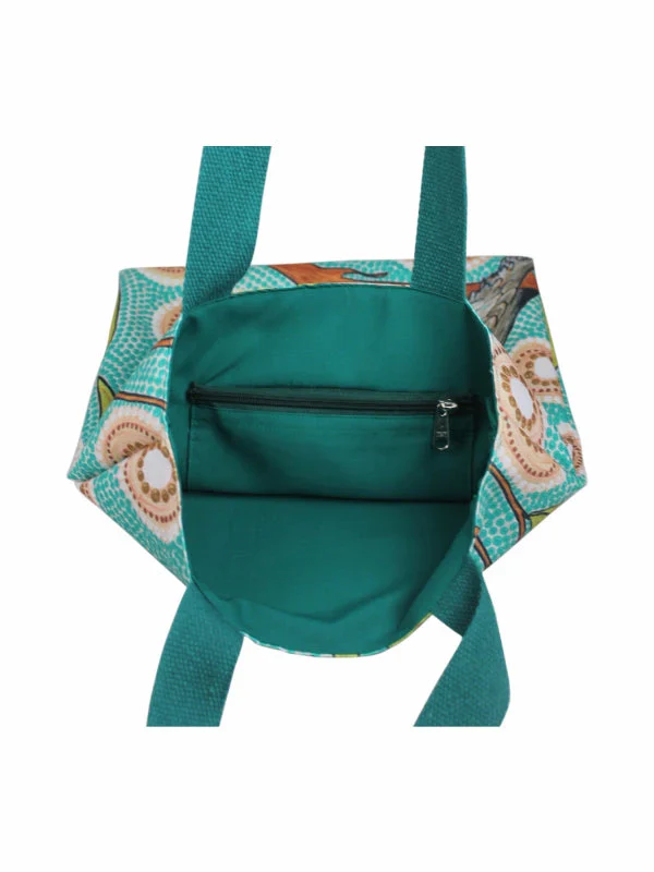 Aboriginal Kookaburra Tote Bag - Image 3