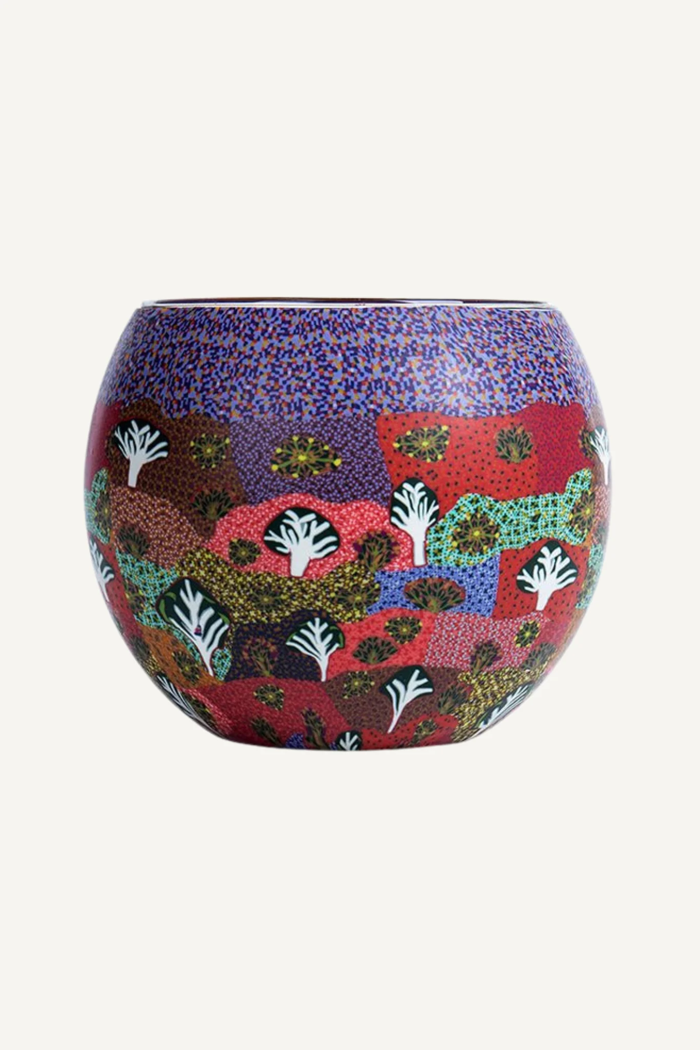 Aboriginal Tealight Candle Holder Bush Medicine