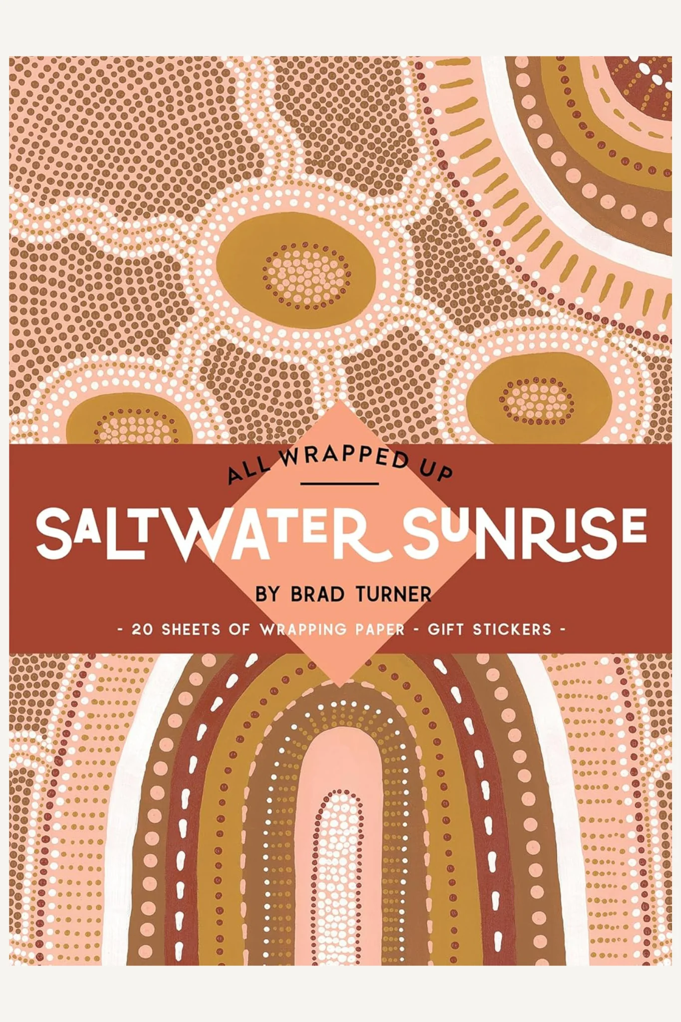 All Wrapped Up: Saltwater Sunrise by Brad Turner: A Wrapping Paper Book