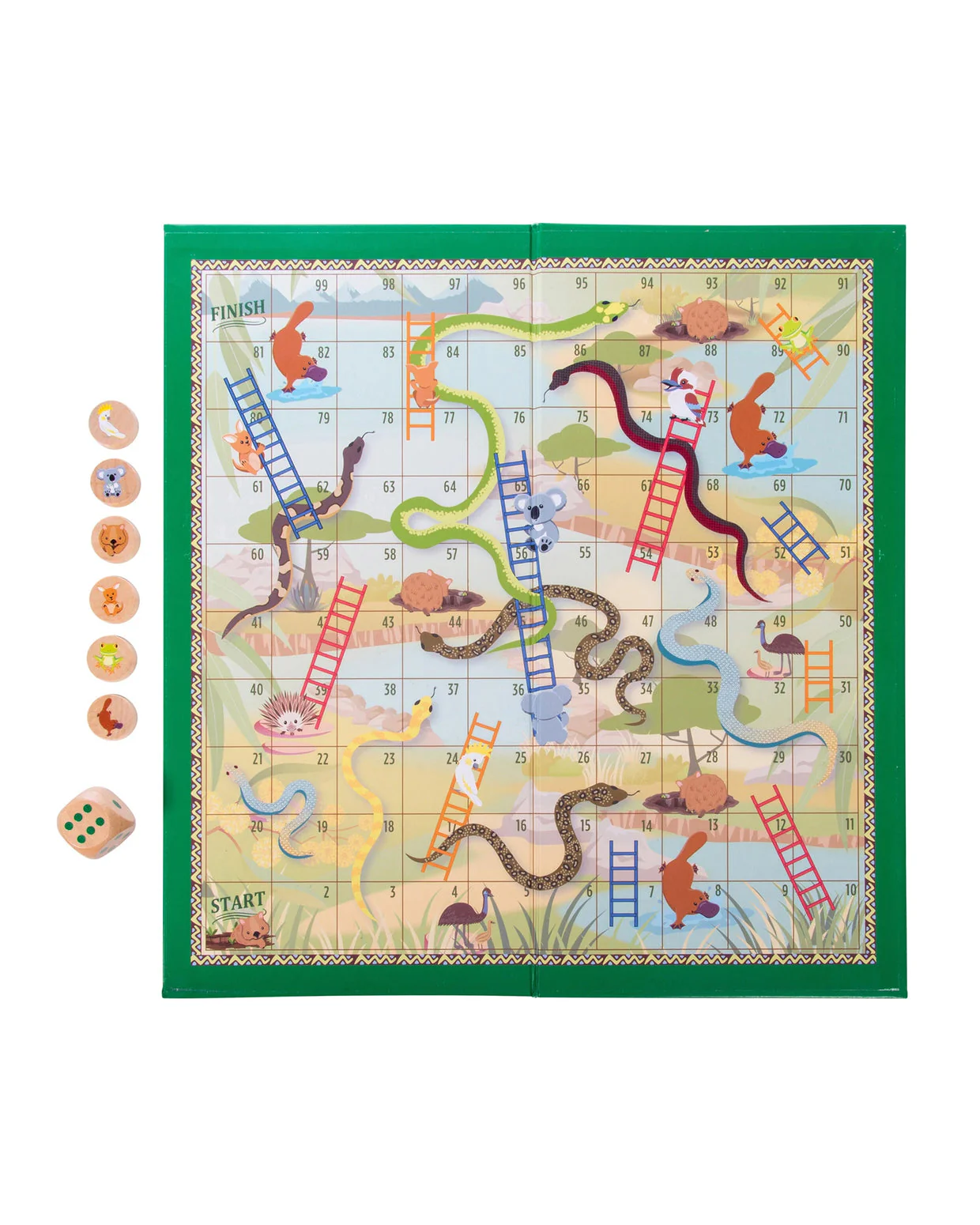 Aussie Animals Snakes & Ladders - Image 2