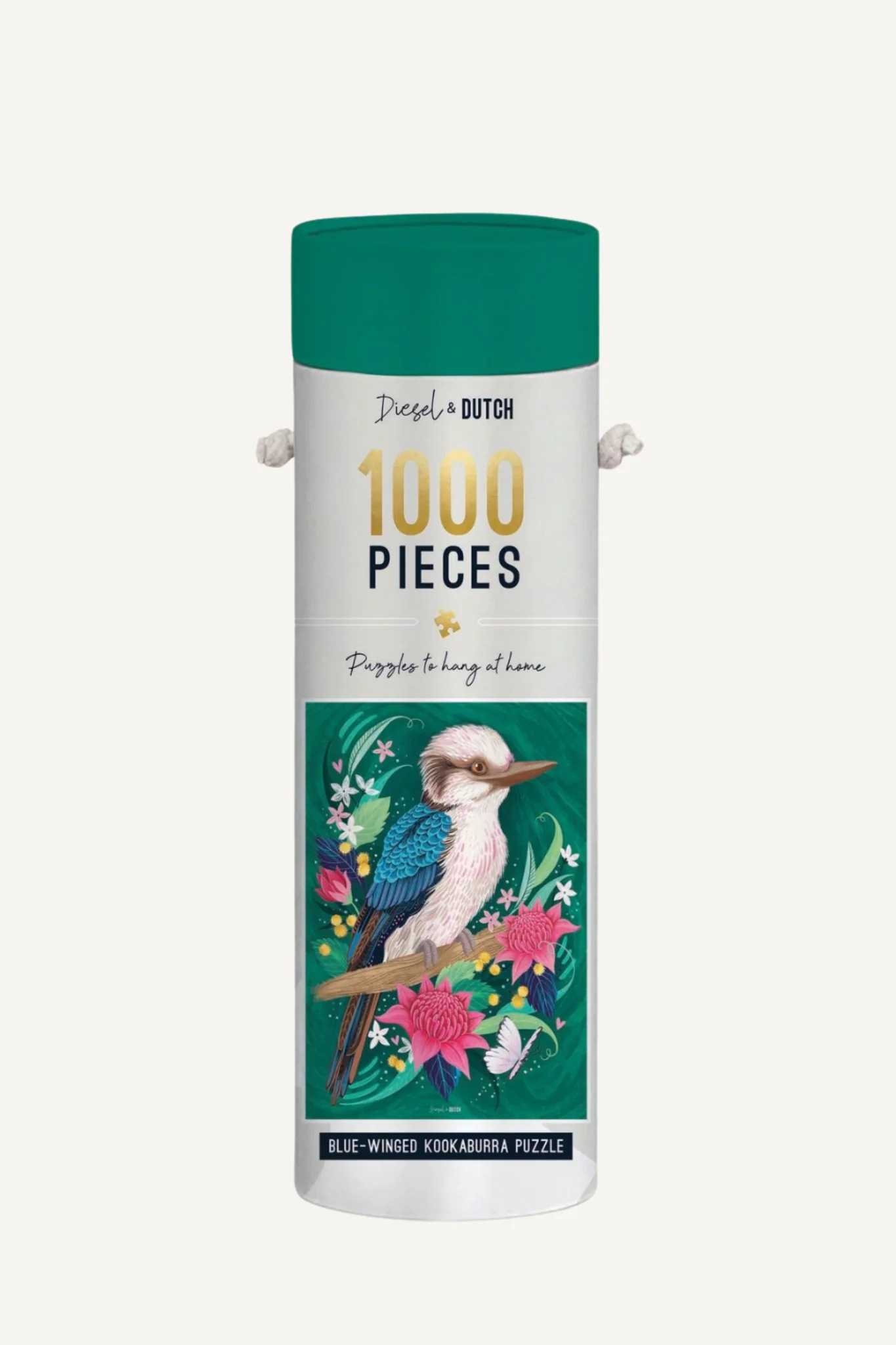 Blue-winged Kookaburra 1000pc Wall Jigsaw Puzzle