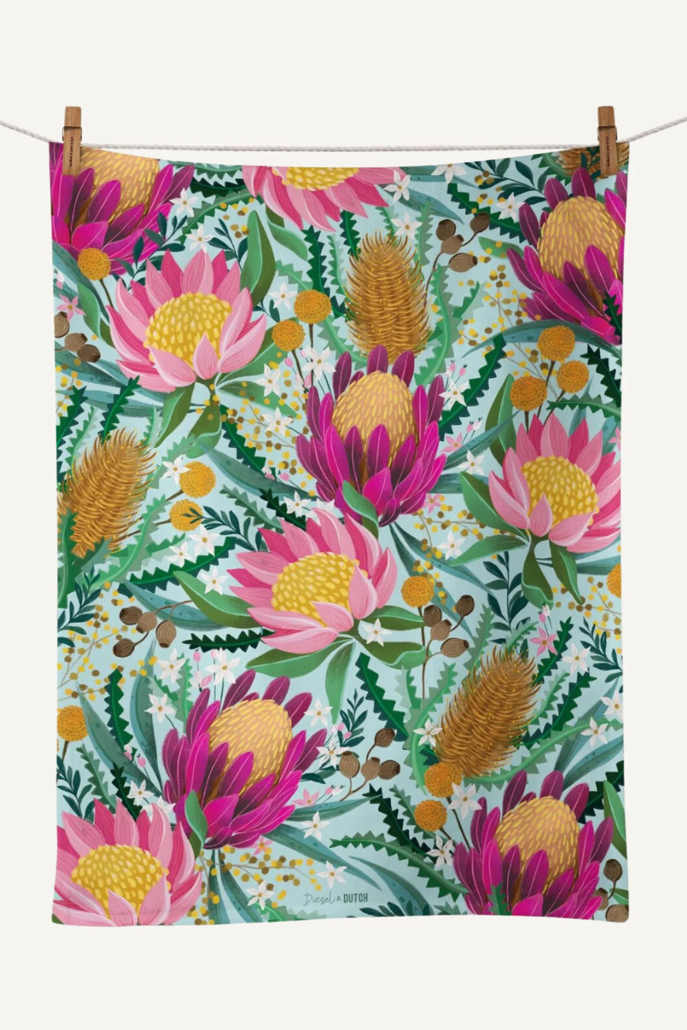Bushland Botanicals Microfibre Tea Towel