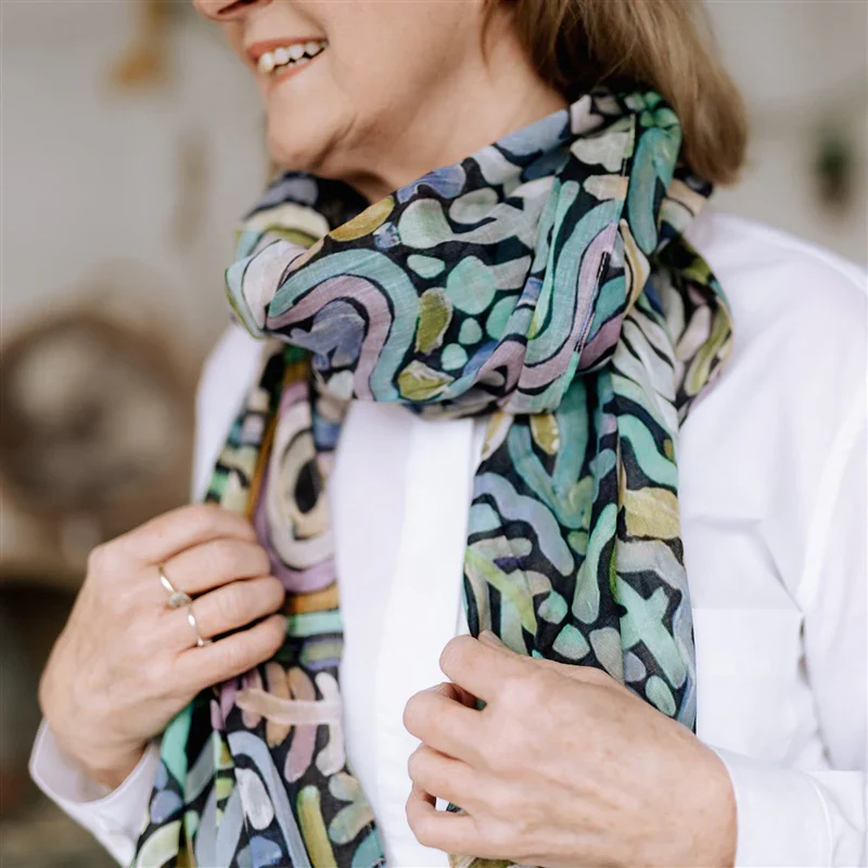 Cedric Varcoe Organic Cotton Scarf 2 - Image 3