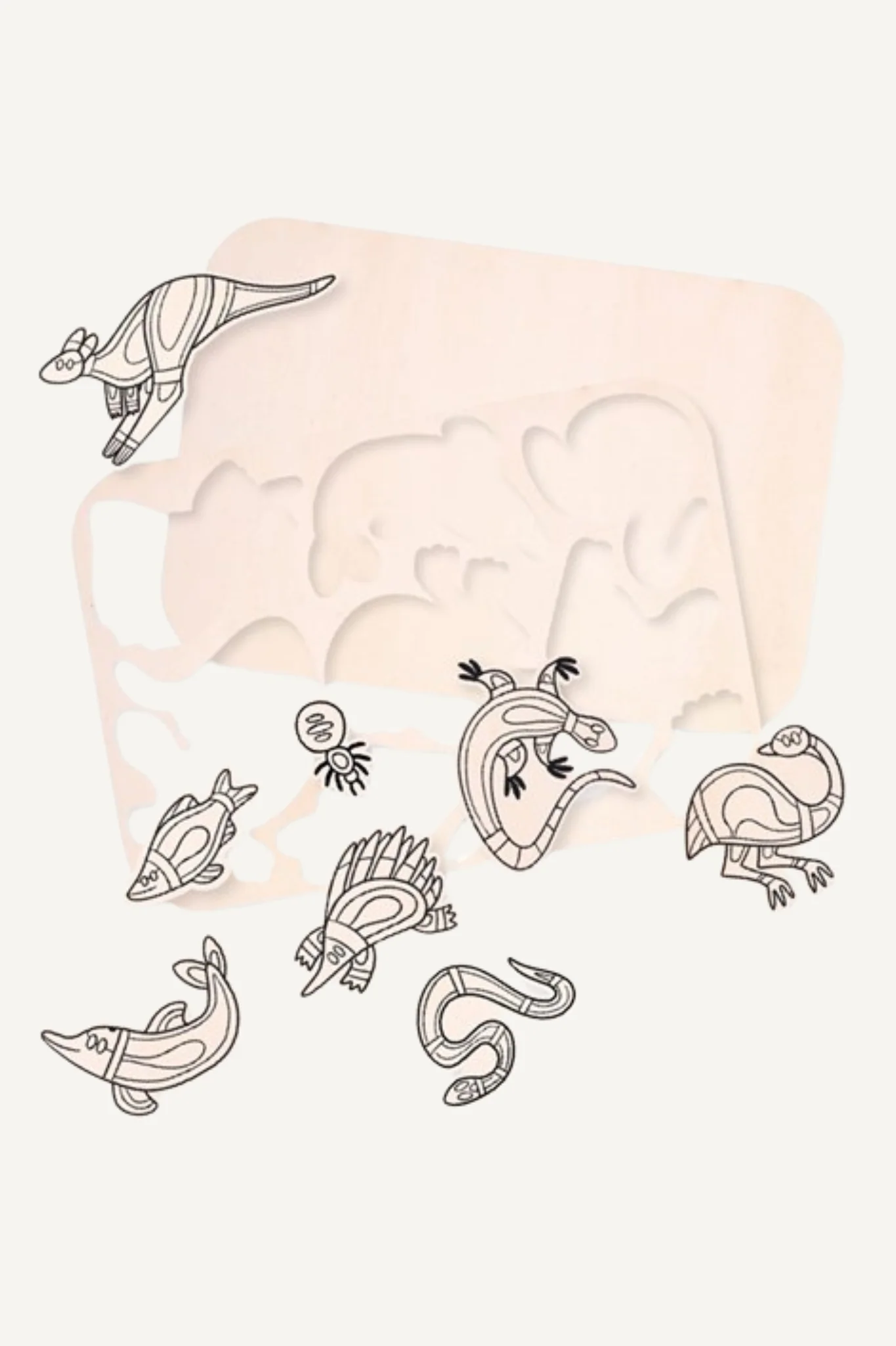 Indigenous Designed Wooden Puzzle - Image 2