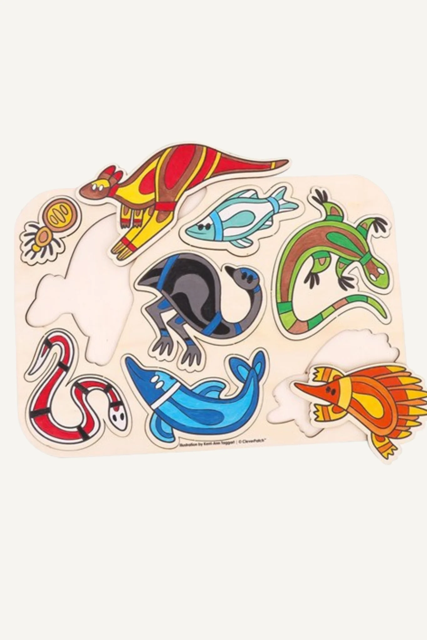 Indigenous Designed Wooden Puzzle - Image 3