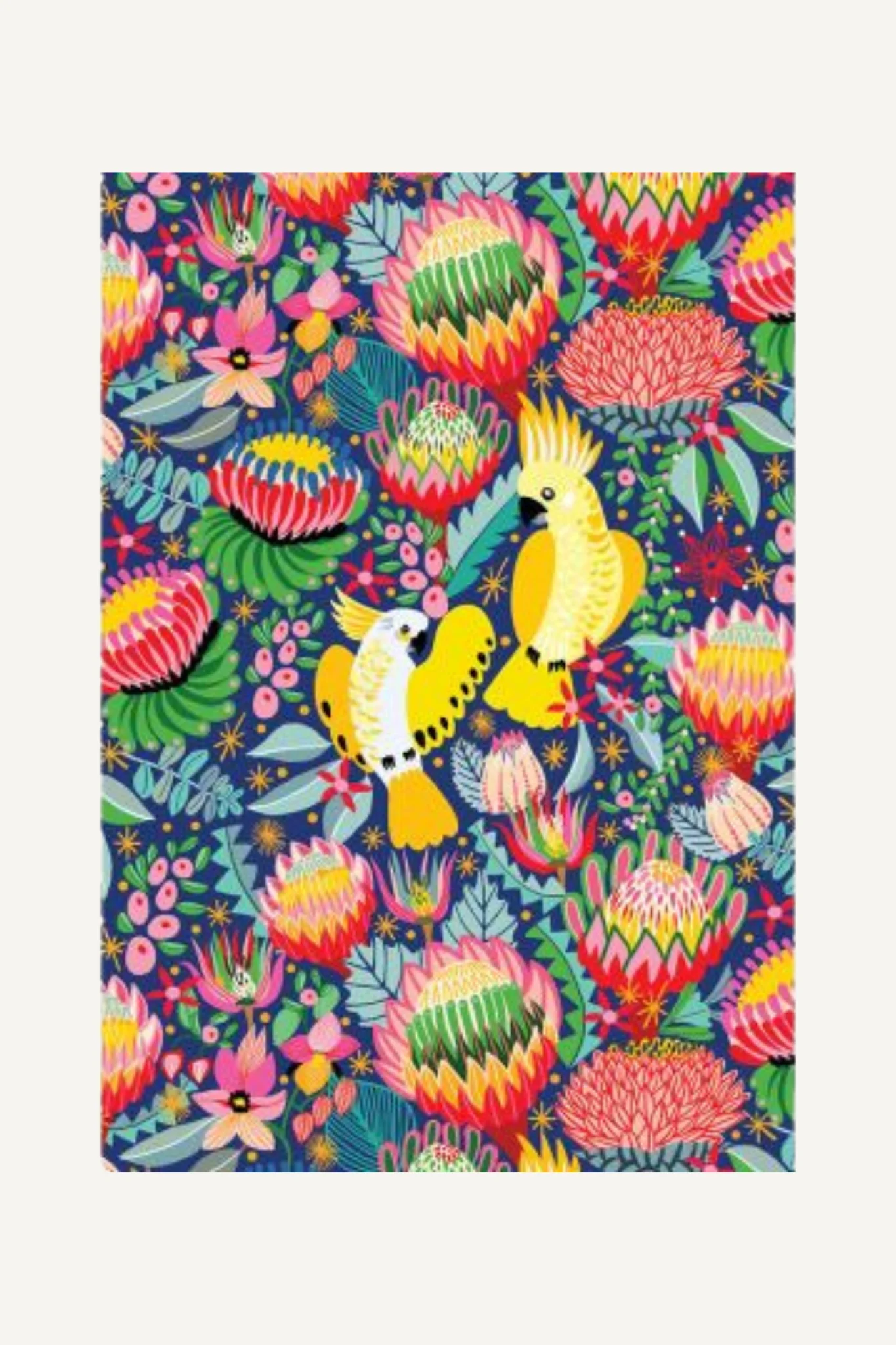 Kirsten Katz Gift Card - Cockatoos on Blue