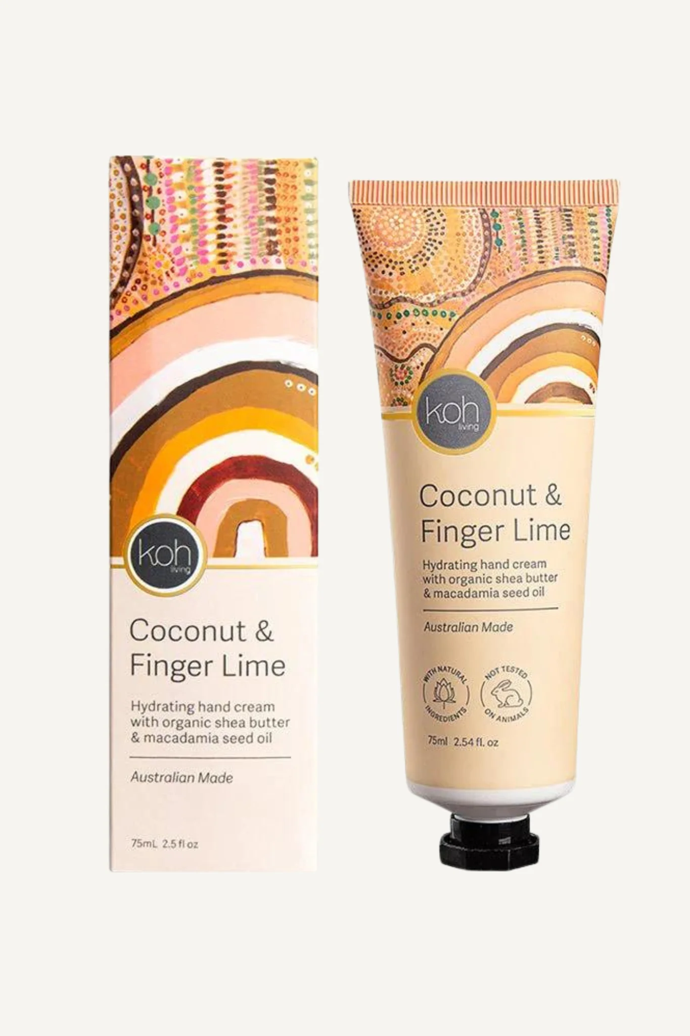 Koh Living Hand Cream Coconut & Finger Lime - Image 2