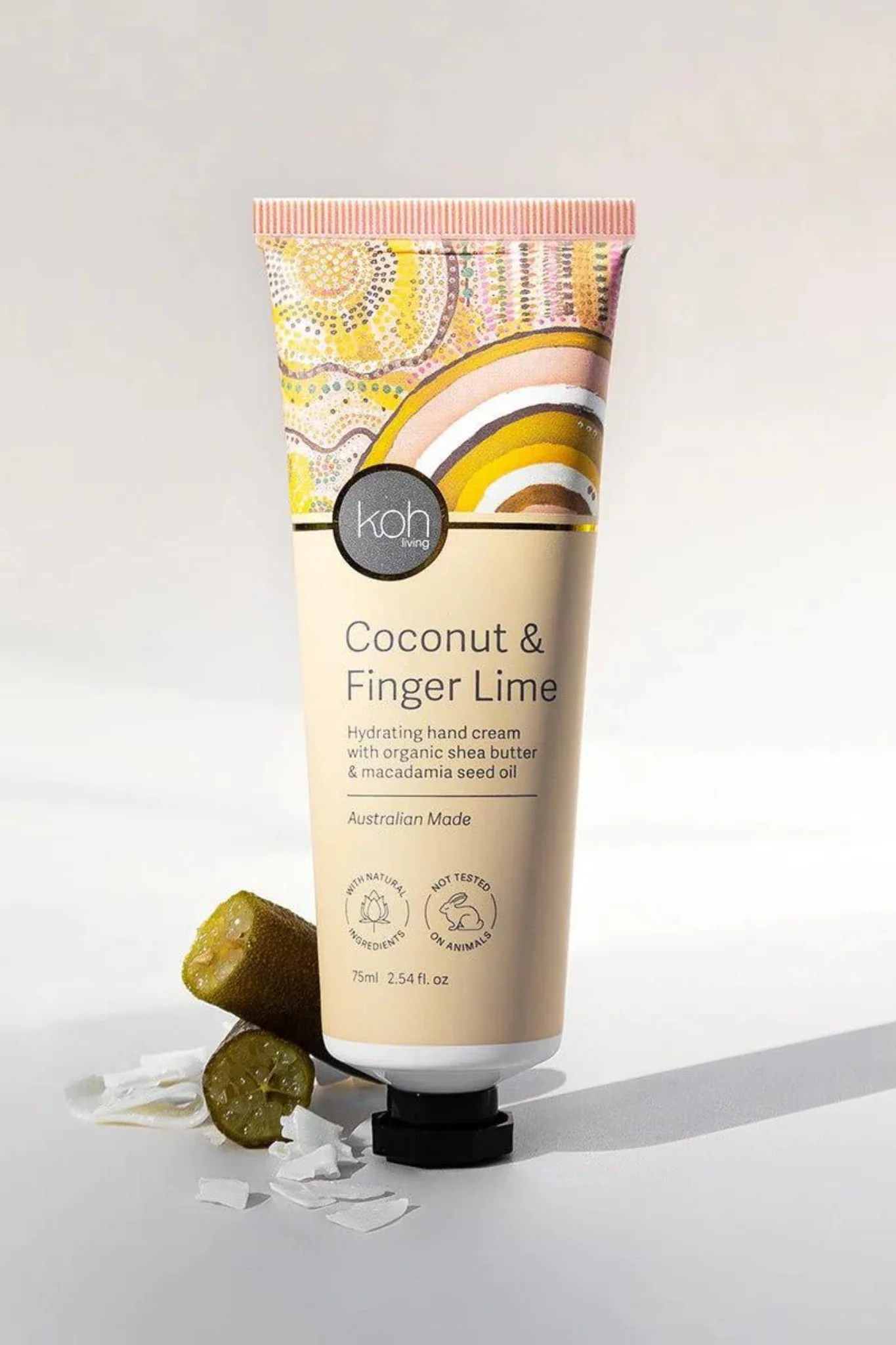 Koh Living Hand Cream Coconut & Finger Lime - Image 3