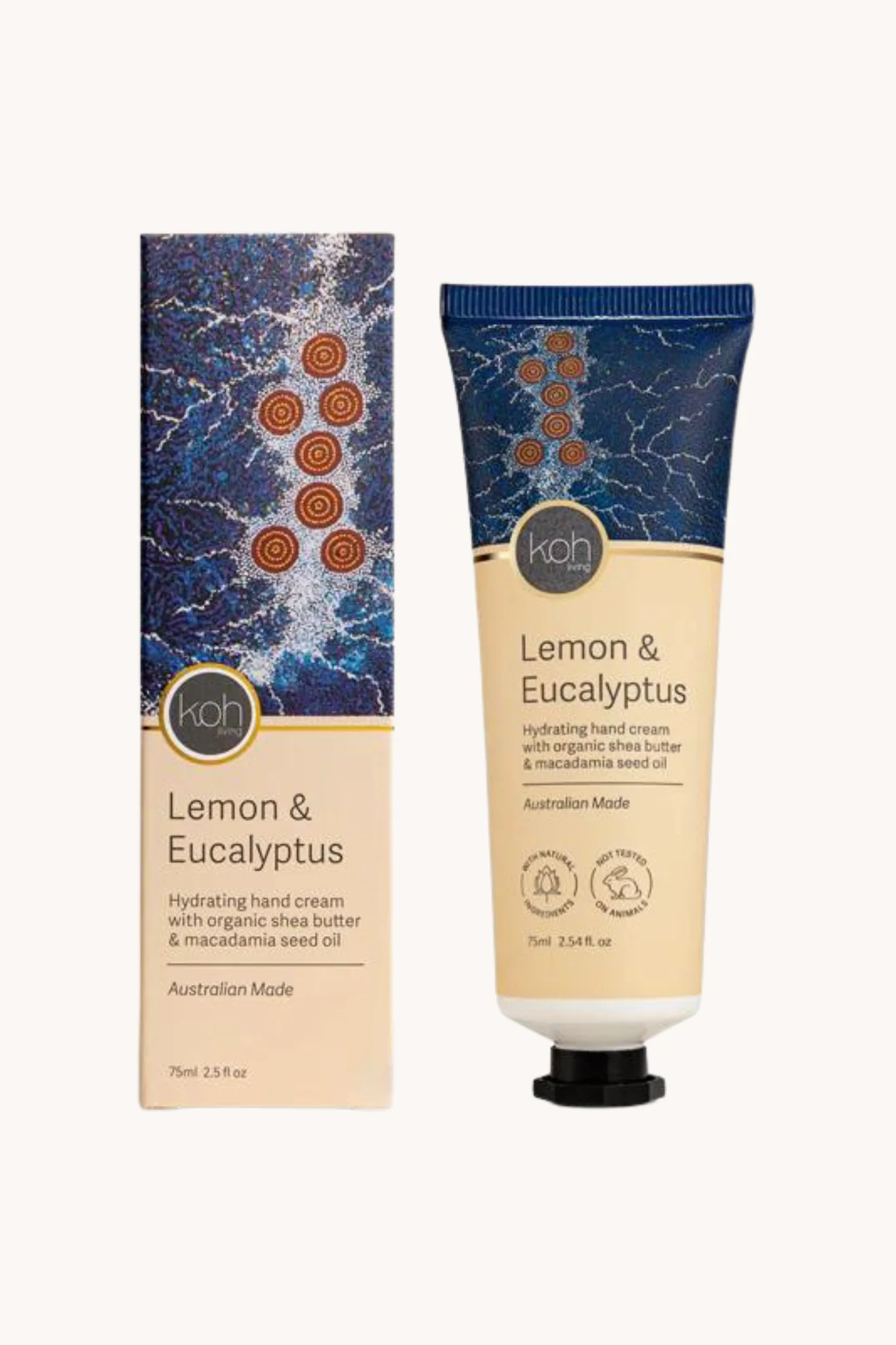 Koh Living Hand Cream Lemon & Eucalyptus - Image 2