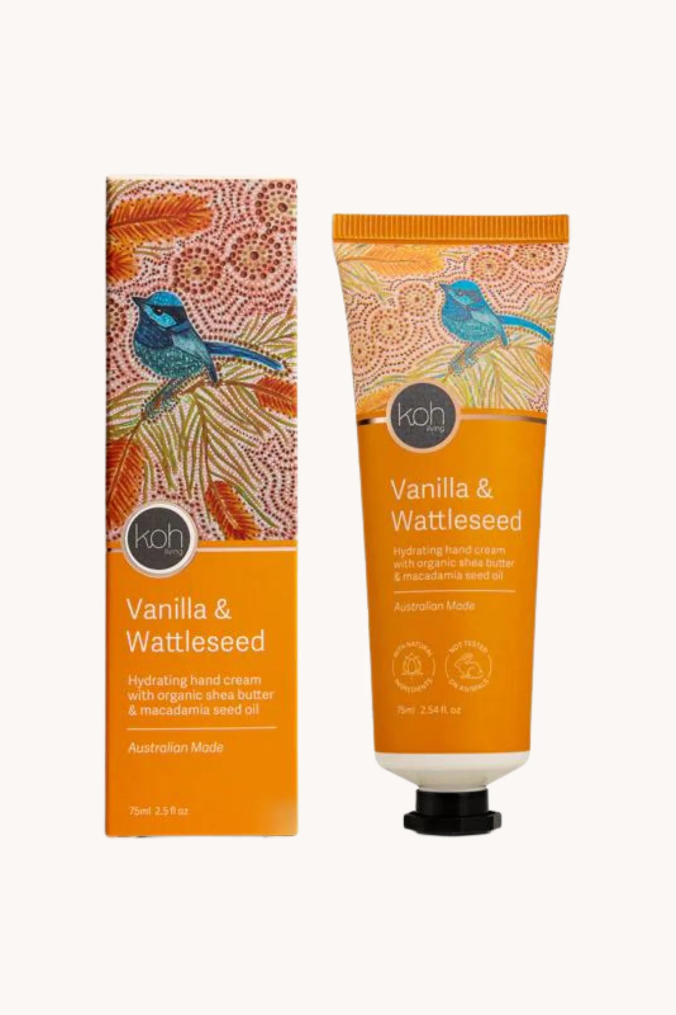 Koh Living Hand Cream Vanilla and Wattleseed - Image 2