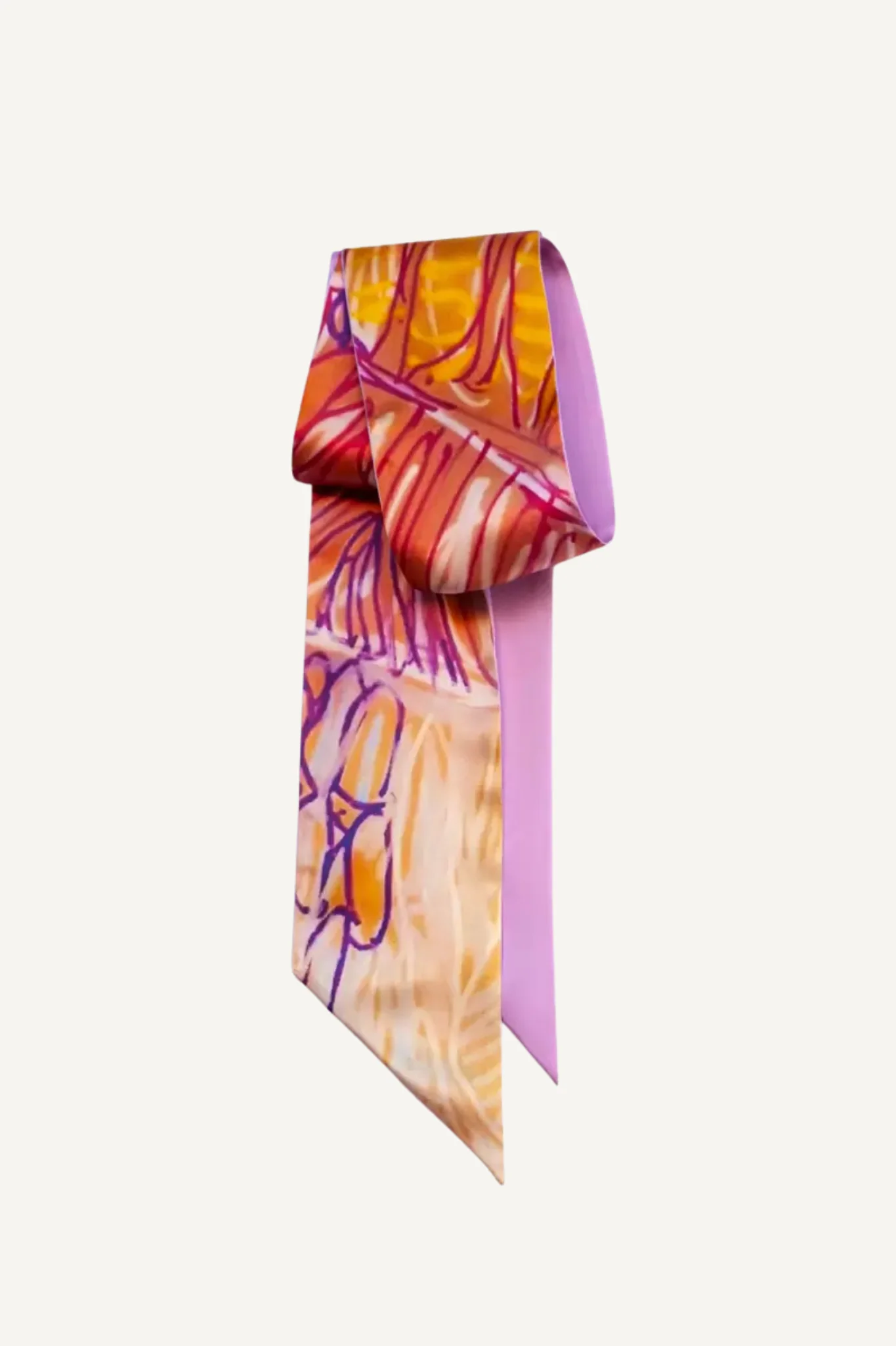 Martuwarra Twilly by Sonia Kurarra Silk Scarf - Image 2