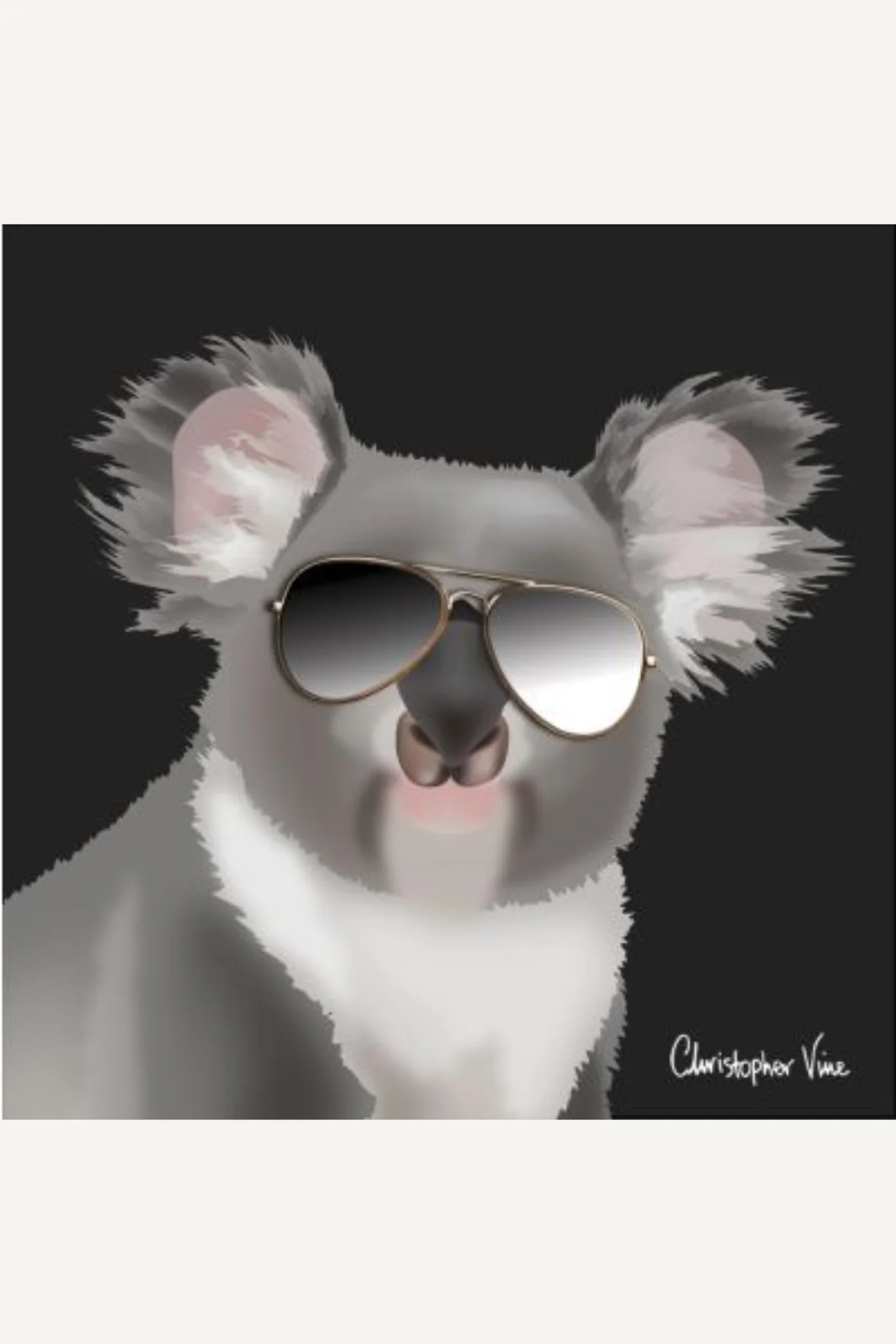 Mini Koala Greeting Card