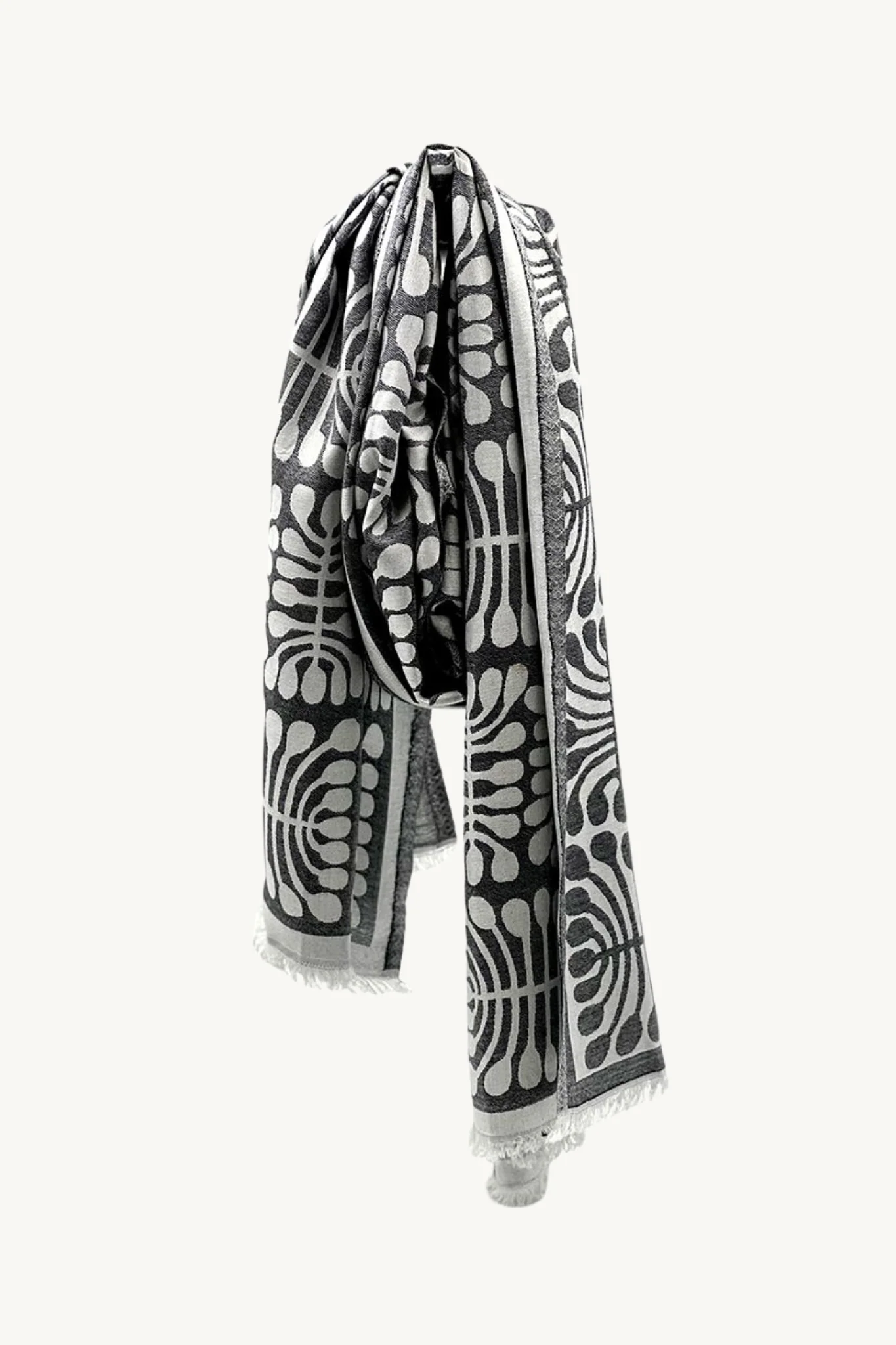 Mitjili Napurrula Modal Scarf (Black)