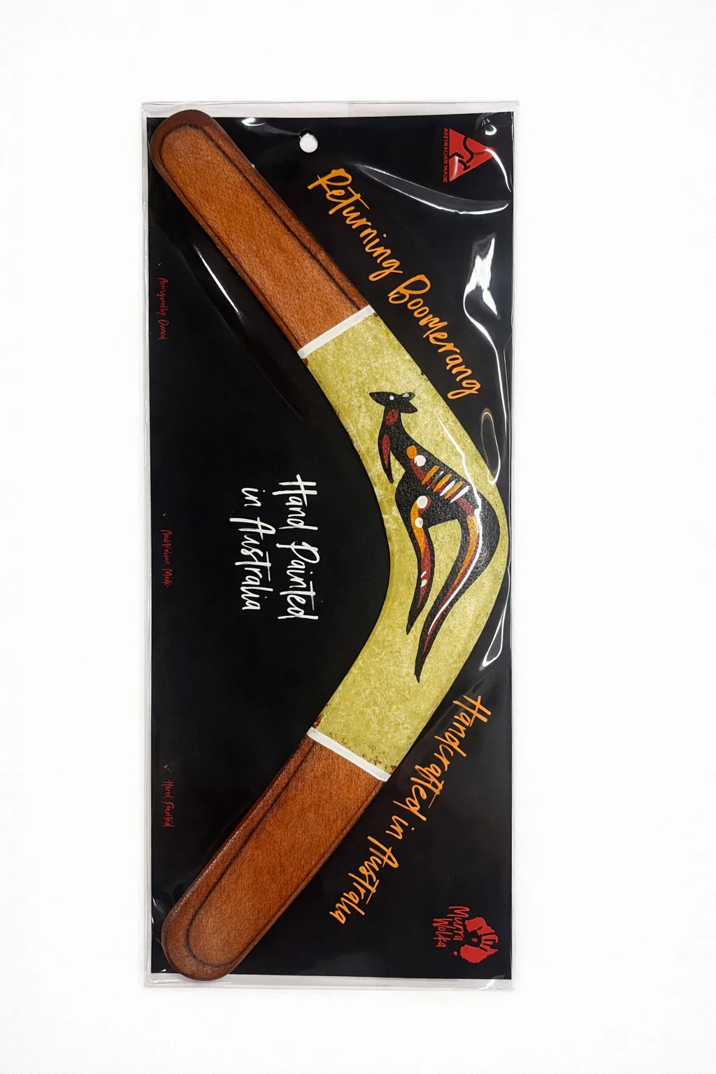 Murra Wolka 14″ Traditional Carded Returning Boomerang - Image 5