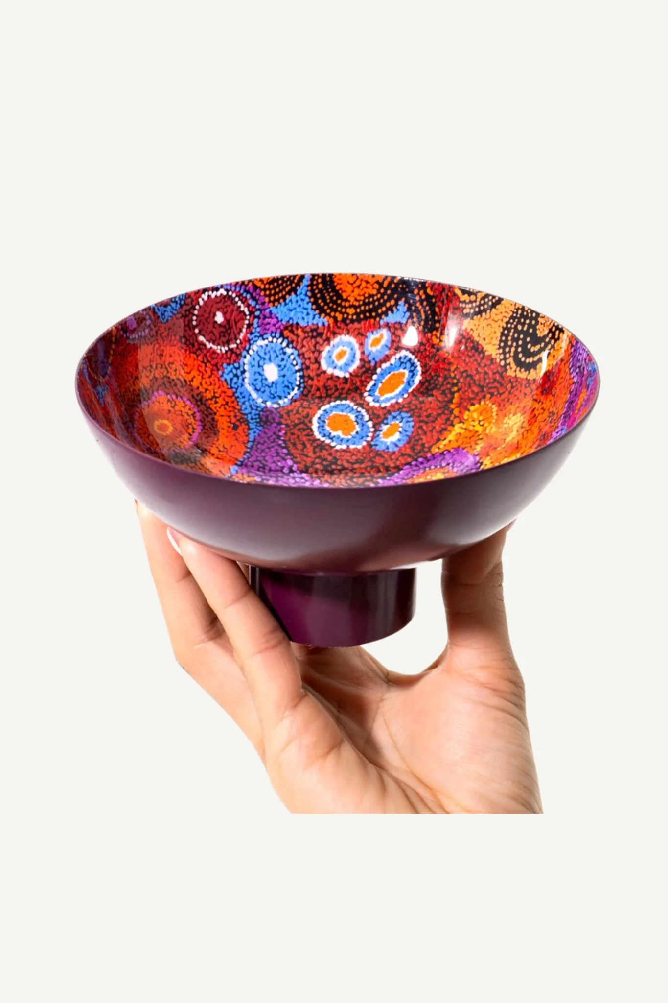 Powder Coated Bowl - Andrea Mimpitja Adamson (medium) - Image 2