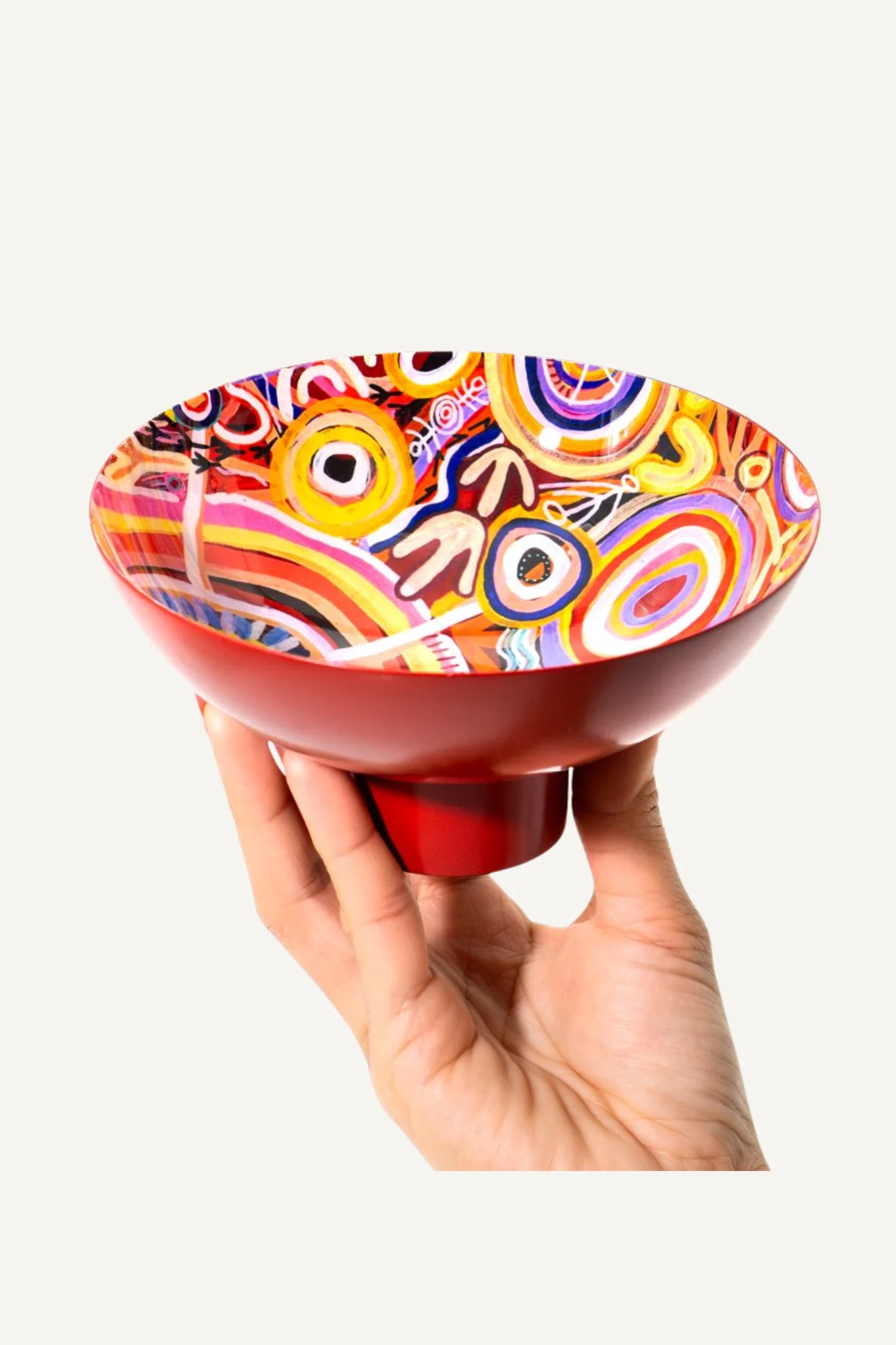 Powder Coated Bowl - Cedric Varcoe