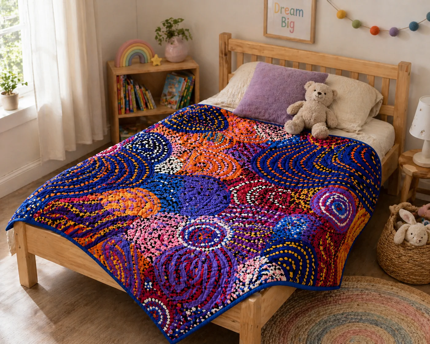 Quilted Baby Blanket - Nora Davidson - Image 2