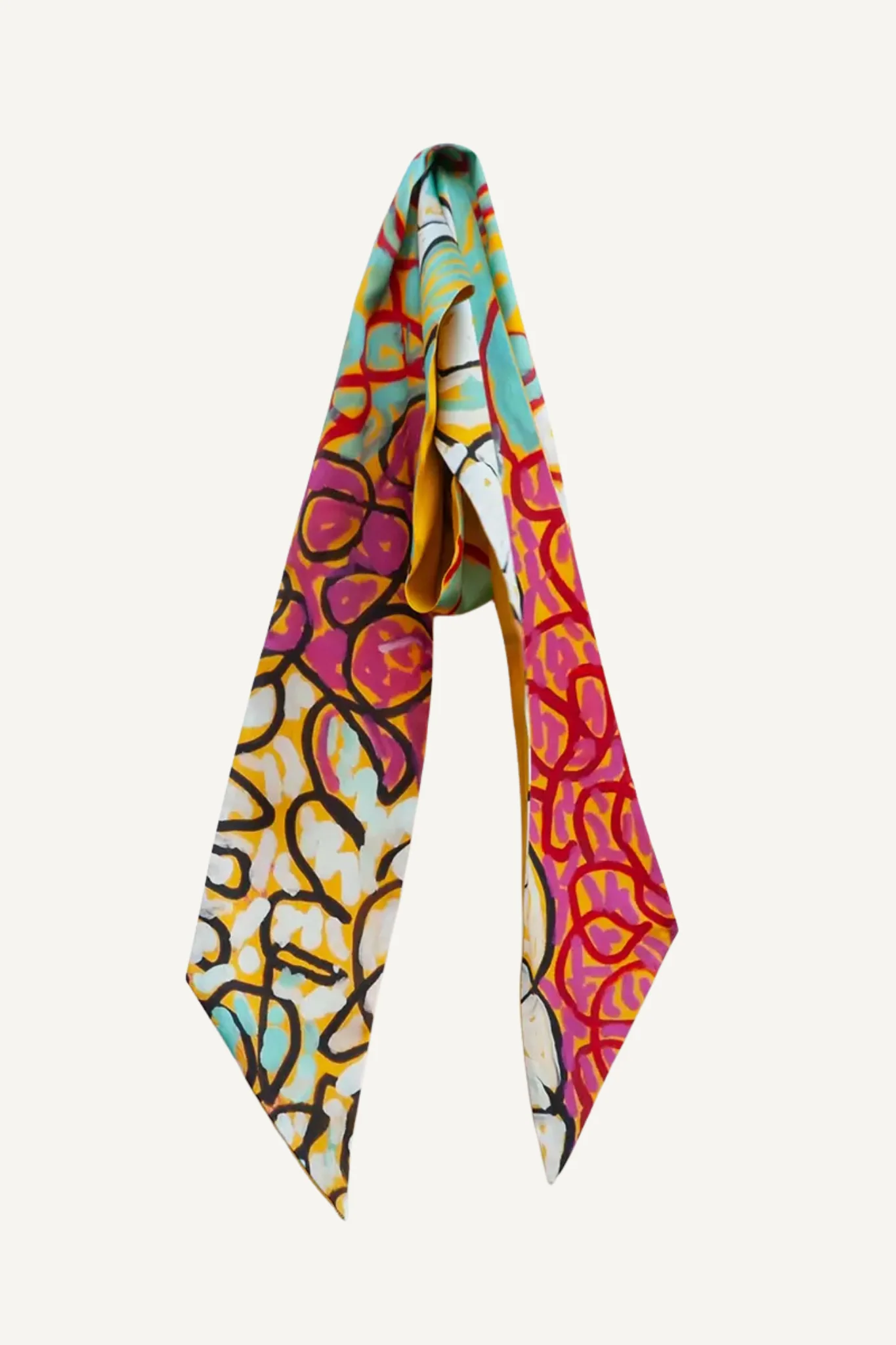 Wurna Juwal Twilly by Tommy May Silk Scarf - Image 2