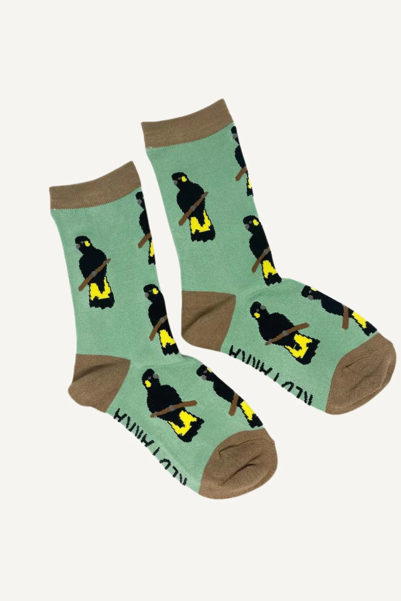 Yellow-tailed Black Cockatoo Socks