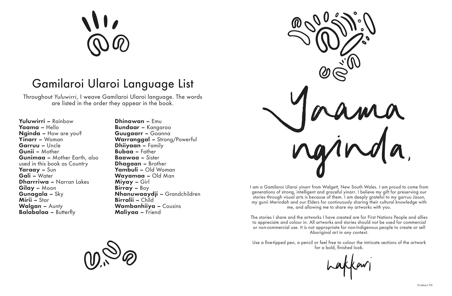 Yuluwirri: A First Nations colouring book - Image 5